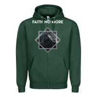 Sports Green faith no more Zipper Hoodie - linhVisuals