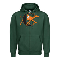 Sports Green The campbell fighting camels Zipper Hoodie - linhVisuals