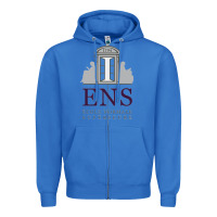 True Royal École normale supérieure (paris) Zipper Hoodie - linhVisuals