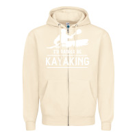 Sandshell kayaking t  shirt i' d rather be at the lake kayaking t  shirt Zipper Hoodie - linhVisuals