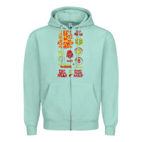 Seafoam america, concert, europe, morgue, world,nying, sosmula, city, rap, cit Zipper Hoodie - linhVisuals