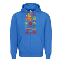 True Royal america, concert, europe, morgue, world,nying, sosmula, city, rap, cit Zipper Hoodie - linhVisuals