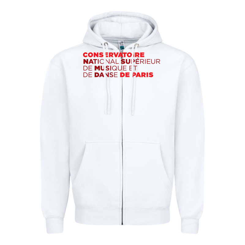 Logocnsmdp Conservatoire De Paris Zipper Hoodie by linhVisuals | Teevron