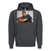 Smoke lefty frizzell's music collected in ne Zipper Hoodie - linhVisuals