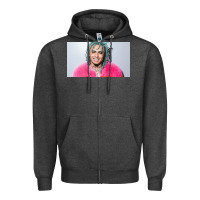 Charcoal Heather chinese rappers beef with lil pump Zipper Hoodie - linhVisuals