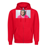 Red chinese rappers beef with lil pump Zipper Hoodie - linhVisuals