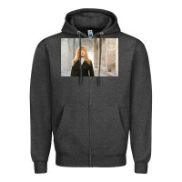Charcoal Heather sacks & co loreena mckennitt Zipper Hoodie - linhVisuals