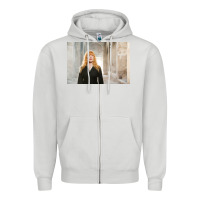Dove Grey sacks & co loreena mckennitt Zipper Hoodie - linhVisuals