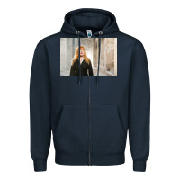 Navy sacks & co loreena mckennitt Zipper Hoodie - linhVisuals