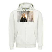 Oatmeal Heather sacks & co loreena mckennitt Zipper Hoodie - linhVisuals
