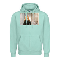 Seafoam sacks & co loreena mckennitt Zipper Hoodie - linhVisuals