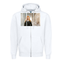White sacks & co loreena mckennitt Zipper Hoodie - linhVisuals