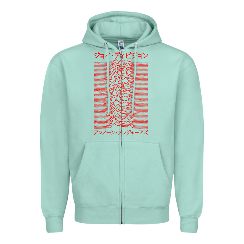 Joy Division - Unknown Pleasures - Japanese Zipper Hoodie by linhVisuals | Teevron