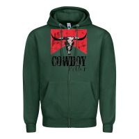 Sports Green cowboy killer tshirt Zipper Hoodie - linhVisuals