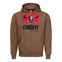 Chestnut cowboy killer tshirt Zipper Hoodie - linhVisuals
