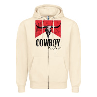 Sandshell cowboy killer tshirt Zipper Hoodie - linhVisuals