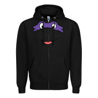 Black donatello Zipper Hoodie - linhVisuals