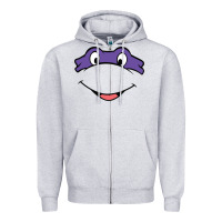 Heather Grey donatello Zipper Hoodie - linhVisuals