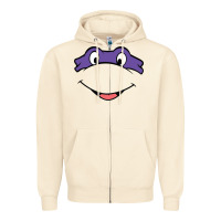 Sandshell donatello Zipper Hoodie - linhVisuals