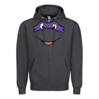 Smoke donatello Zipper Hoodie - linhVisuals