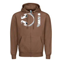 Chestnut dj music tshirt Zipper Hoodie - linhVisuals