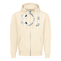 Sandshell dj music tshirt Zipper Hoodie - linhVisuals