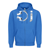 True Royal dj music tshirt Zipper Hoodie - linhVisuals