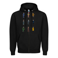 Black killing eve, villanelle,jodie comer,villanelle jesus,drag,drag king,po Zipper Hoodie - linhVisuals