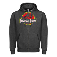 Charcoal Heather jur4551c park tshirt1 Zipper Hoodie - linhVisuals