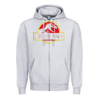 Heather Grey jur4551c park tshirt1 Zipper Hoodie - linhVisuals