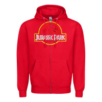 Red jur4551c park tshirt1 Zipper Hoodie - linhVisuals