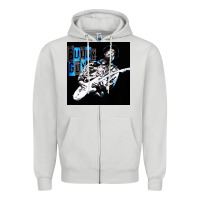 Dove Grey Buddy Guy  Best Player Bluess Legend Zipper Hoodie - linhVisuals