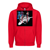 Red Buddy Guy  Best Player Bluess Legend Zipper Hoodie - linhVisuals