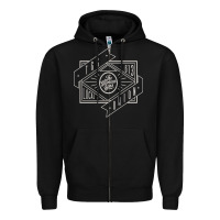 Black The Glorious Sons Zipper Hoodie - linhVisuals
