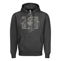 Charcoal Heather The Glorious Sons Zipper Hoodie - linhVisuals