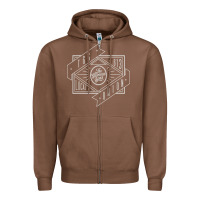 Chestnut The Glorious Sons Zipper Hoodie - linhVisuals