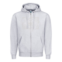 Heather Grey The Glorious Sons Zipper Hoodie - linhVisuals