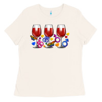 Bone pride wine cups Ladies Tee - FaDigitalArtStudio