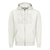 Oatmeal Heather The Glorious Sons Zipper Hoodie - linhVisuals