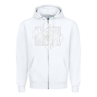 White The Glorious Sons Zipper Hoodie - linhVisuals