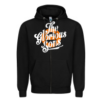 Black the glorious sons 10 Zipper Hoodie - linhVisuals