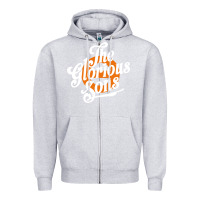 Heather Grey the glorious sons 10 Zipper Hoodie - linhVisuals