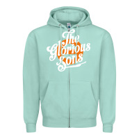 Seafoam the glorious sons 10 Zipper Hoodie - linhVisuals