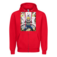 Red czech air force, forces, formation, jeby,hind, japan, landscape, luffy Zipper Hoodie - linhVisuals