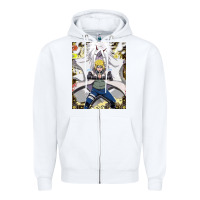 White czech air force, forces, formation, jeby,hind, japan, landscape, luffy Zipper Hoodie - linhVisuals