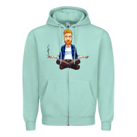 Seafoam tyler smedi childers Zipper Hoodie - linhVisuals