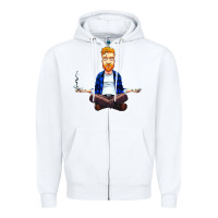 White tyler smedi childers Zipper Hoodie - linhVisuals