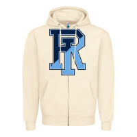 Sandshell Rhode Island Gifts, Rams Vintage Zipper Hoodie - linhVisuals