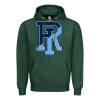 Sports Green Rhode Island Gifts, Rams Vintage Zipper Hoodie - linhVisuals