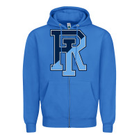 True Royal Rhode Island Gifts, Rams Vintage Zipper Hoodie - linhVisuals